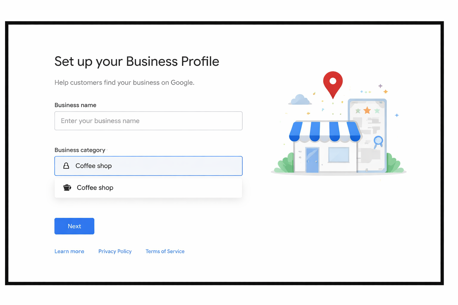 creating google business profile for clinic